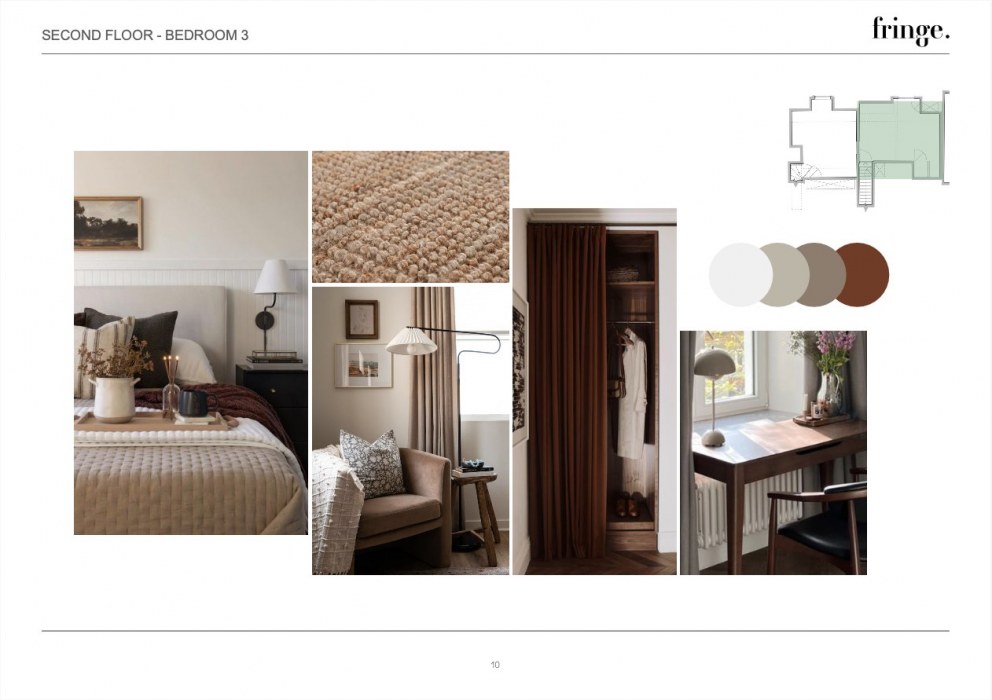 Castle Street Canterbury | Bedroom 3 | Interior Designers